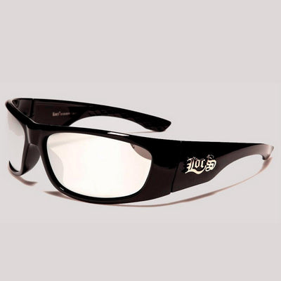 Locs Oval sunglasses black/mirror - Shop-Tetuan