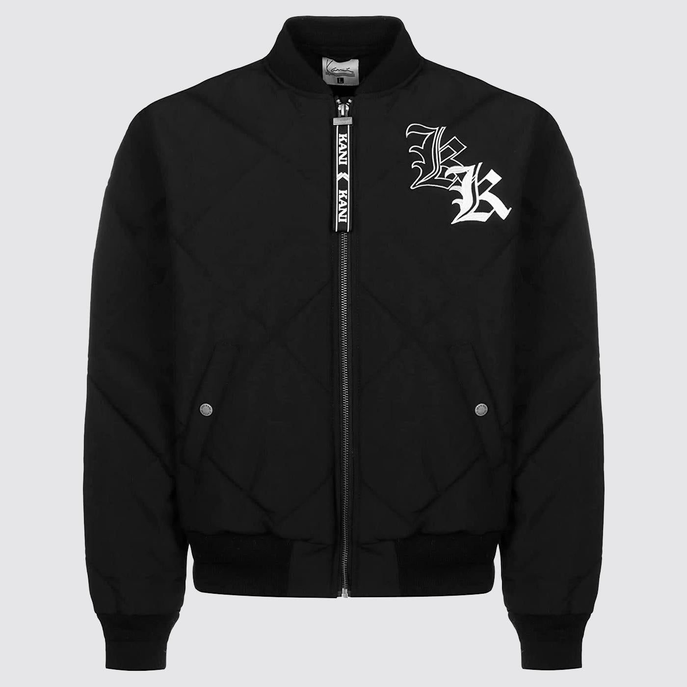 Karl Kani OG Old English Quilted Bomber - Shop-Tetuan