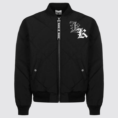 Karl Kani OG Old English Quilted Bomber - Shop-Tetuan