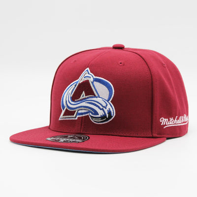 Mitchell & Ness NHL Vintage Fitted C Avalanche maroon - Shop-Tetuan