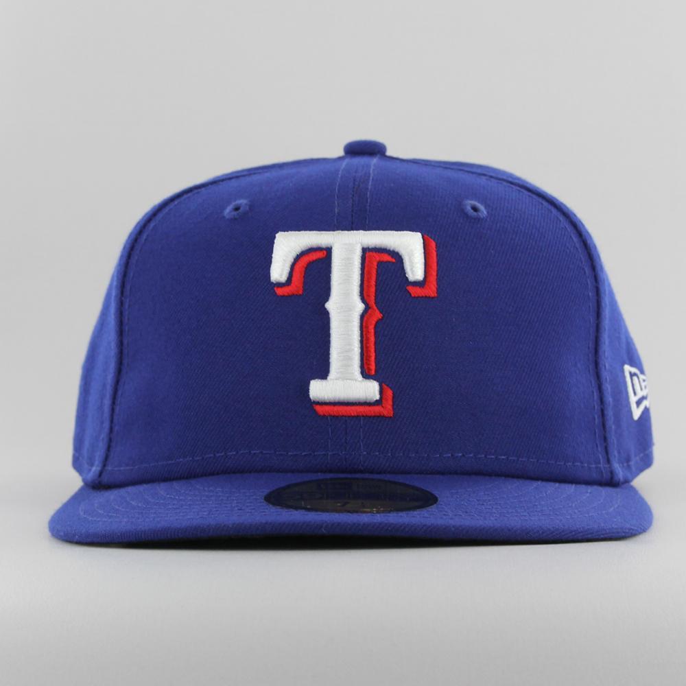 New Era AC Perf 59Fifty T Rangers blue - Shop-Tetuan