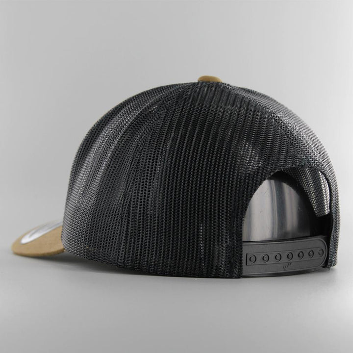 The Classics Yupoong Retro trucker 2-tone cap coyote brown/black - Shop-Tetuan