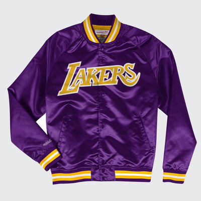 Mitchell & Ness NBA  Lightweight jacket LA Lakers purple/yellow - Shop-Tetuan