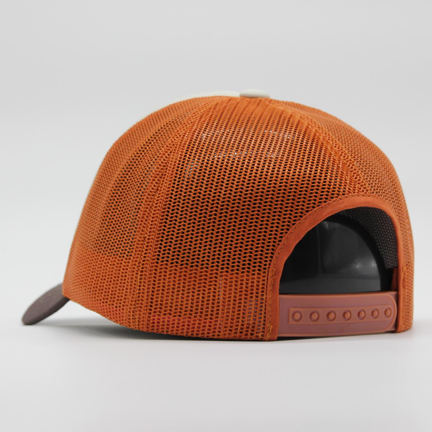 Karl Kani Serif Patched Trucker Cap brown/cognac