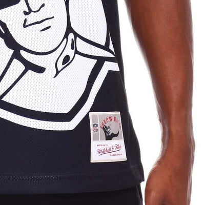 Mitchell & Ness NFL Big Face 3.0 Fashion jersey O Raiders black - Shop-Tetuan