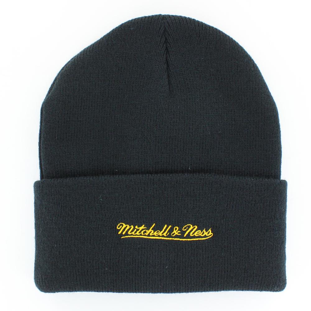 Mitchell & Ness Team Logo Cuff Knit beanie LA Lakers black - Shop-Tetuan
