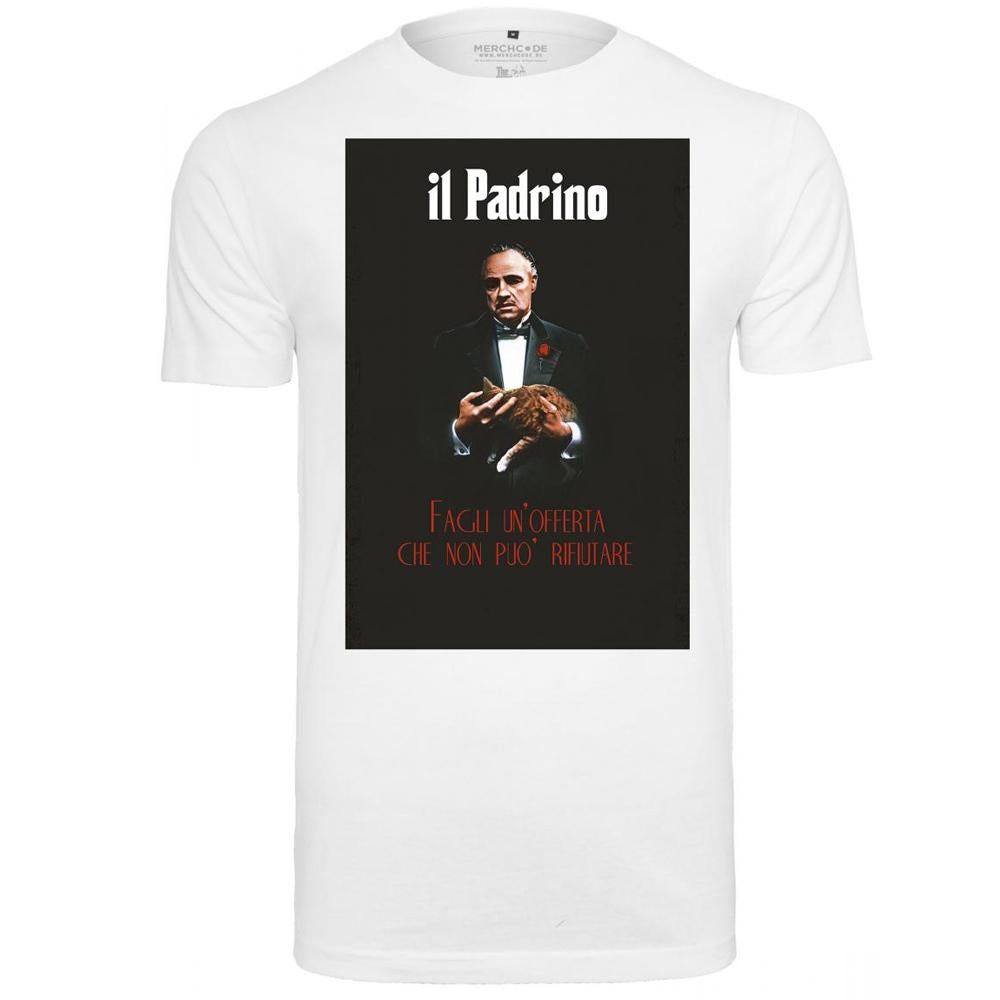 Merchcode Godfather II Padrino tee white - Shop-Tetuan