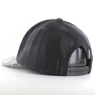 The Classics Yupoong Camo Trucker cap woodcamo/blk - Shop-Tetuan
