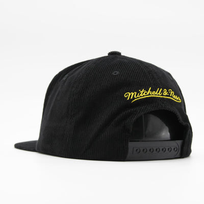 Mitchell & Ness NBA Cord Script snapback HWC LA Lakers black