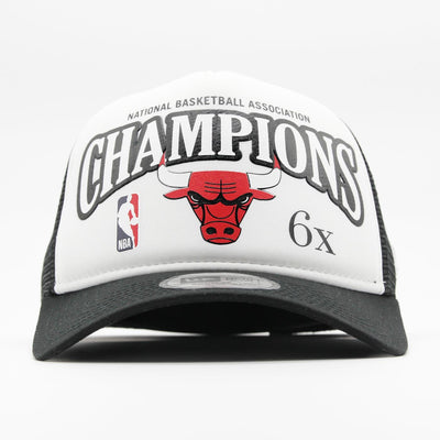 New Era League Champions trucker C Bulls black/white - Shop-Tetuan