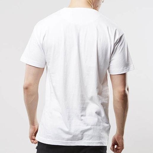 Mitchell & Ness Branded Pinscript tee white