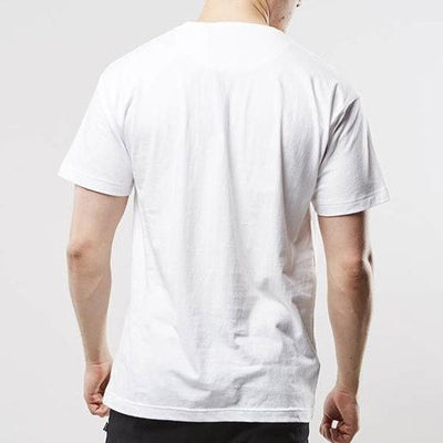 Mitchell & Ness Branded Pinscript tee white