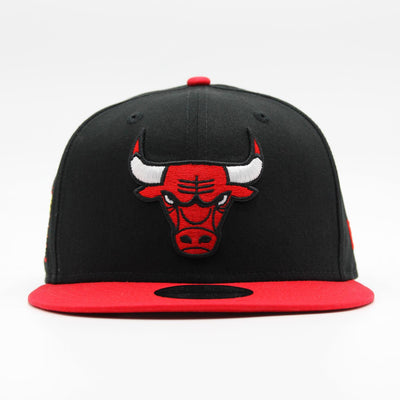 New Era Team Patch 9Fifty C Bulls black/red - Shop-Tetuan