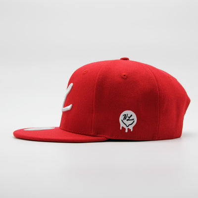 Naughty League Icon Basic Snapback red/white