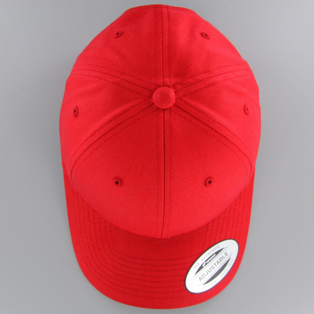 The Classics Yupoong Curved Classic snapback red - Shop-Tetuan