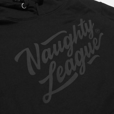 Naughty League Branded Logo Hoodie black/black - Shop-Tetuan