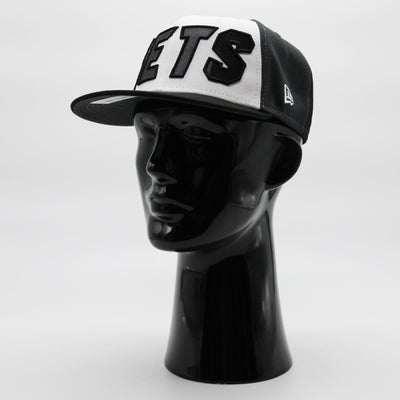 New Era NBA Authentics Back Half Edition 59Fifty B Nets blk/grey/wht