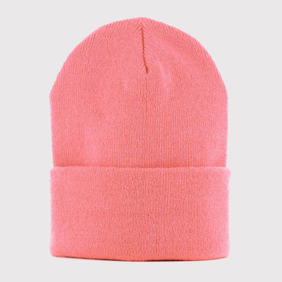 Yupoong heavyweight long beanie coral - Shop-Tetuan