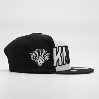 New Era NBA Authentics Back Half Edition 9Fifty NY Knicks black/white