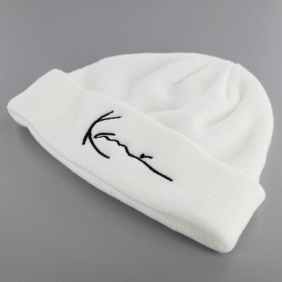 Karl Kani Signature Fisherman hat white