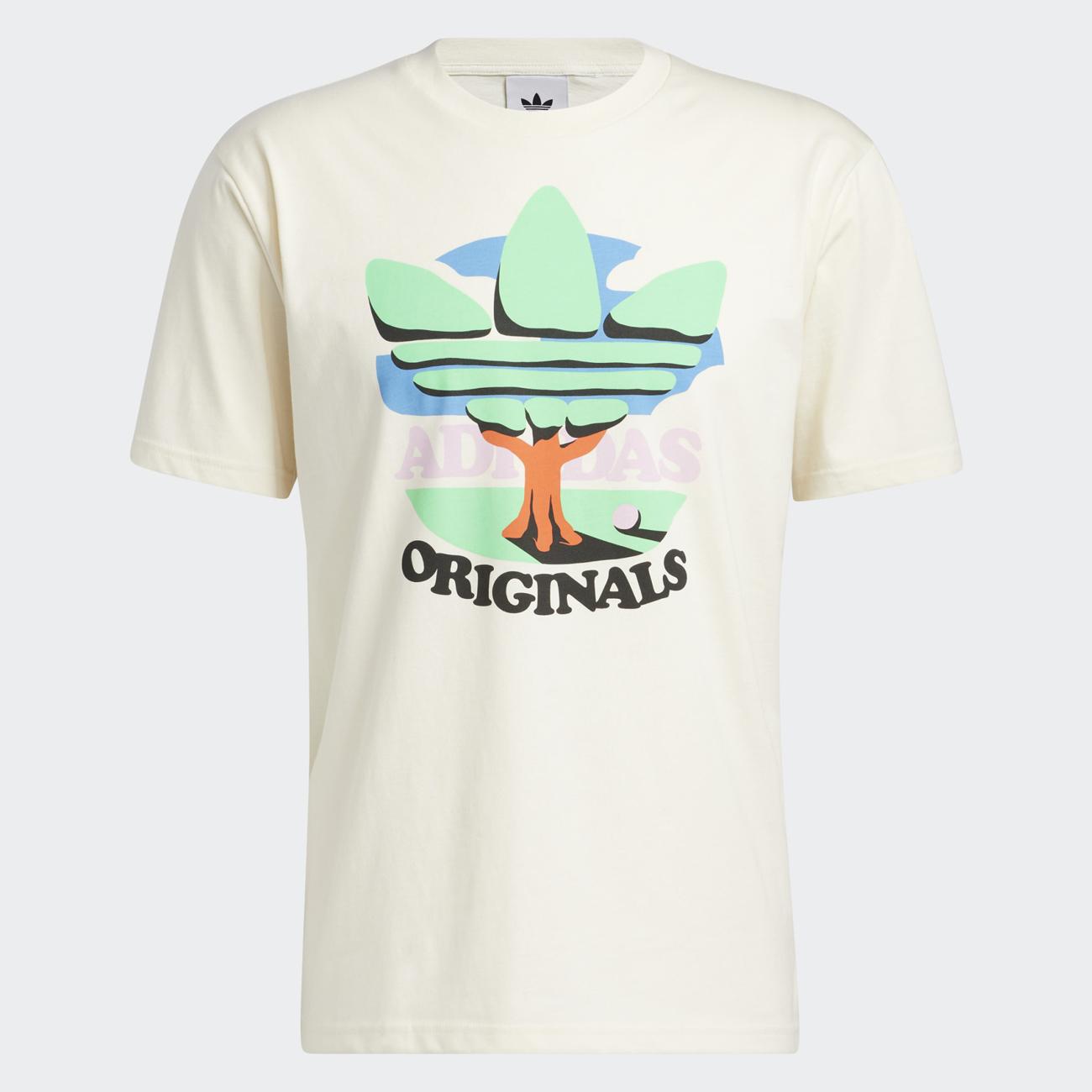 Adidas Trefoil Tree tee nondye - Shop-Tetuan