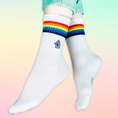 Moomin Mörkö Retro socks white - Shop-Tetuan