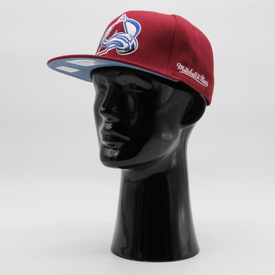 Mitchell & Ness NHL Vintage Fitted C Avalanche maroon - Shop-Tetuan