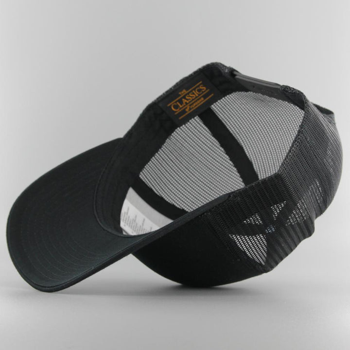 The Classics Yupoong 5-panel Retro Trucker cap black - Shop-Tetuan